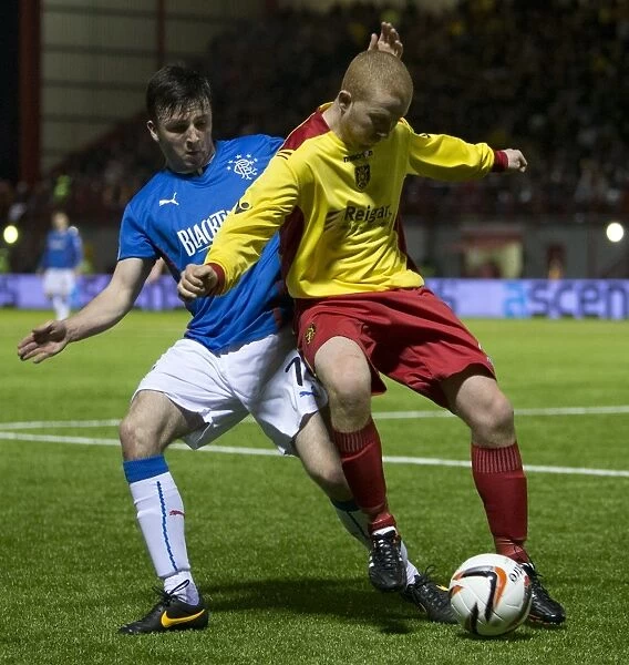 Rangers vs Albion Rovers: Scottish Cup Quarter Final Replay Showdown - A Clash of Titans: Calum Gallagher vs Barry Russell