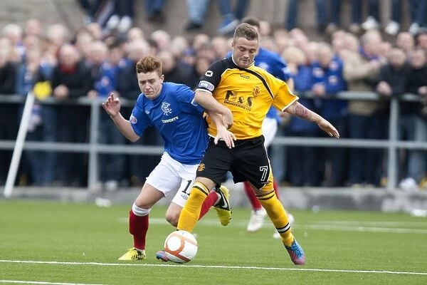 Rangers vs Annan Athletic: A Scoreless Battle in the Scottish Third Division - Lewis Macleod vs Graeme Ramage at Galabank Stadium