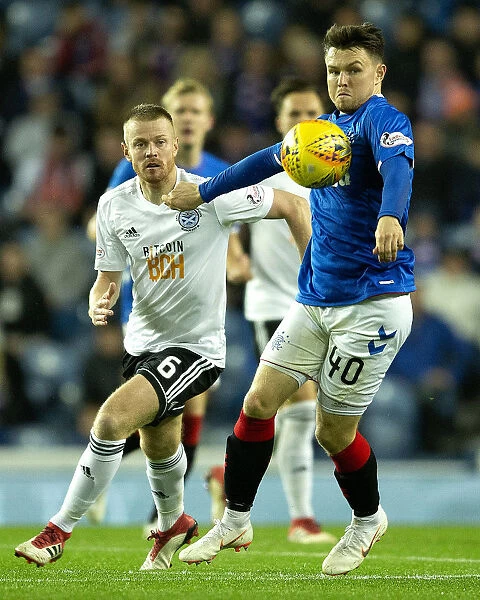 Rangers vs Ayr United: Glenn Middleton Holds Off Andy Geggan in Intense Betfred Cup Quarterfinal Clash at Ibrox Stadium