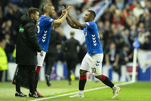 Rangers vs Ayr United: Morelos Substituted in Betfred Cup Quarterfinal at Ibrox Stadium