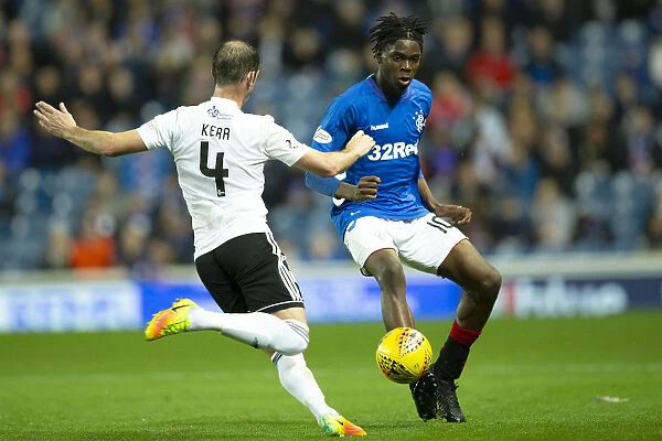 Rangers vs Ayr United: Ovie Ejaria in Action at the Betfred Cup Quarterfinal, Ibrox Stadium