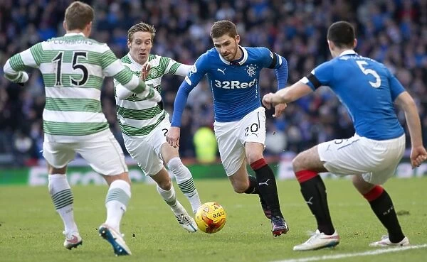 Rangers vs. Celtic: A Battle at Hampden Park - Kyle Hutton vs. Stefan Johansen in the Scottish League Cup Semi-Final Showdown