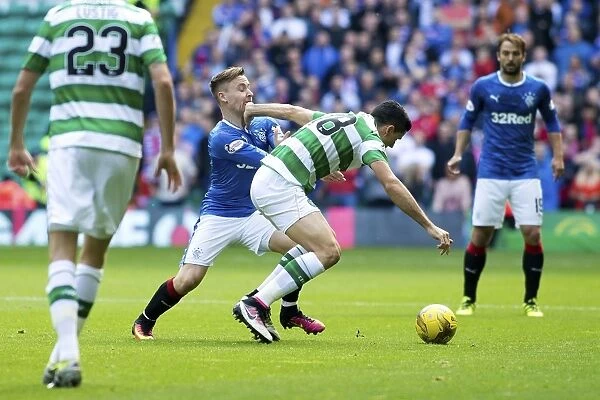 Rangers vs Celtic: McKay vs Rogic - Intense Face-Off in Ladbrokes Premiership Clash at Celtic Park