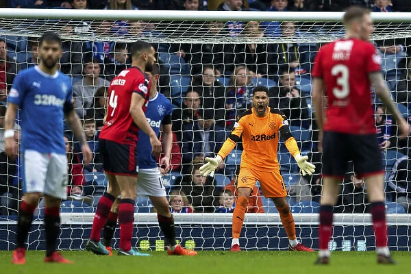 Rangers vs Dundee: Wes Foderingham Guards Ibrox Net in Scottish Premiership Clash (2003 Scottish Cup Champions)