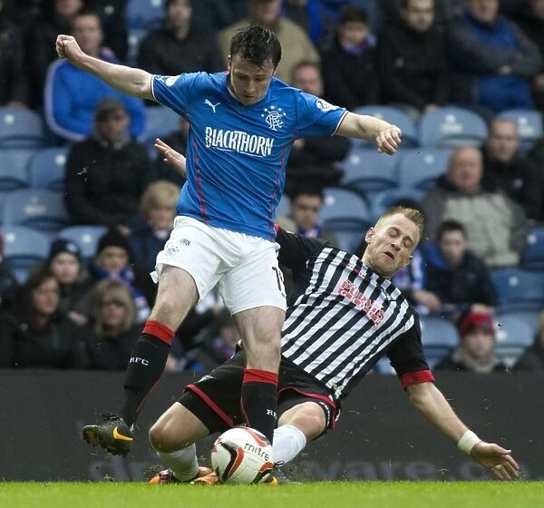 Rangers vs Dunfermline Athletic: Controversial Red Card to Danny Grainger vs Calum Gallagher (Scottish League One)