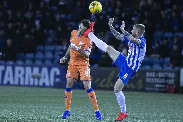 Rangers vs Kilmarnock: Shocking Moment Ryan Jack Faces a Brutal Kick from Gary Dicker in the Scottish Cup Fifth Round at Rugby Park