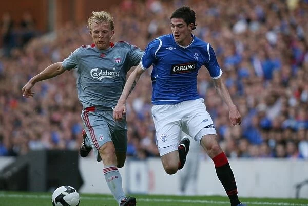 Rangers vs. Liverpool: Kyle Lafferty vs. Dirk Kuyt - A Clash at Ibrox (4-0 in Favor of Liverpool)