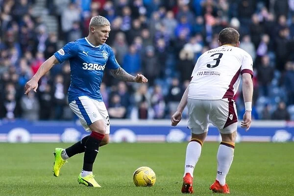 Rangers vs Motherwell: Waghorn's Thrilling Scottish Cup Fourth Round Goal at Ibrox Stadium