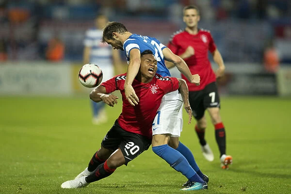 Rangers vs NK Osijek: Alfredo Morelos Foul Clash in Europa League Qualifier