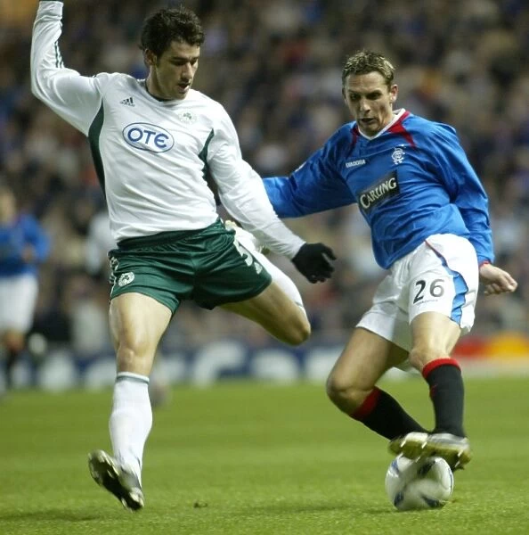 Rangers vs. Panathinaikos: Exciting 1-1 Stalemate in Champions League, Peter Lovenkrands Scores