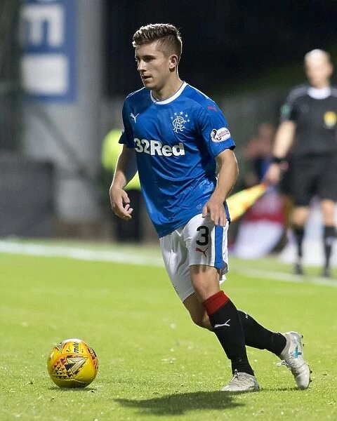 Rangers vs Partick Thistle: Declan John in Betfred Cup Quarterfinal Action at The Energy Check Stadium