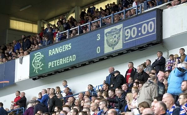 Rangers vs Peterhead: Thrilling League Cup First Round Final Score at Ibrox Stadium