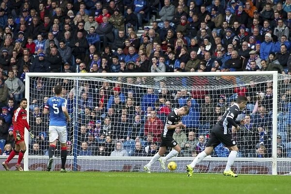 Rangers vs Queen of the South: Iain Russell's Thrilling Goal at Ibrox Stadium - Ladbrokes Championship