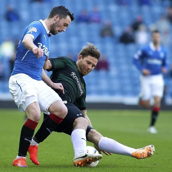 Rangers vs Raith Rovers: A Clash between Nicky Clark and Craig Barr at Ibrox Stadium - Scottish Championship Showdown