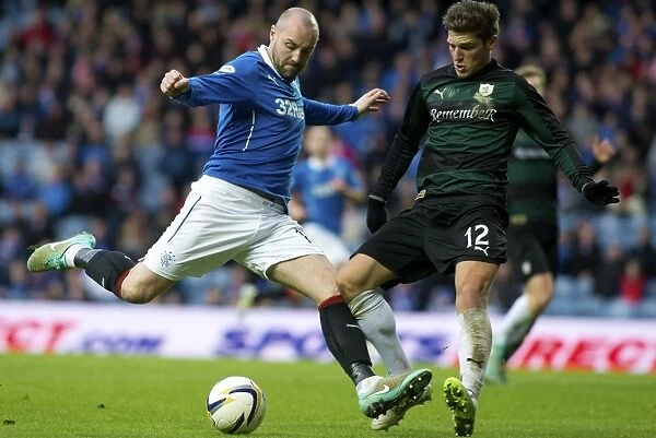 Rangers vs Raith Rovers: Kris Boyd vs Ross Callachan - The William Hill Scottish Cup Clash at Ibrox