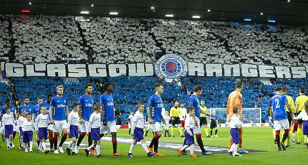 Rangers vs Spartak Moscow: A Battle on the Pitch - Europa League Showdown at Ibrox Stadium (Scottish Cup Champions 2003)