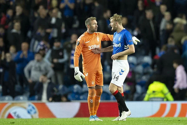 Rangers vs Spartak Moscow: Heated Moment Between McGregor and Worrall at Ibrox Stadium