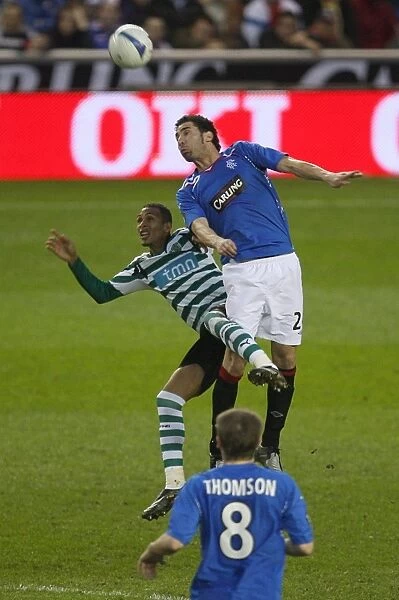Rangers vs. Sporting Lisbon: A Scoreless Battle in the UEFA Cup Quarterfinals - Silva Liedson vs. Carlos Cuellar