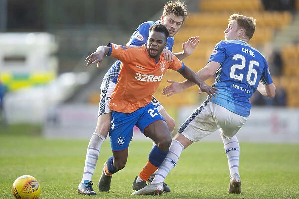 Rangers vs St. Johnstone: Lassana Coulibaly Fouled by Liam Craig at McDiarmid Park