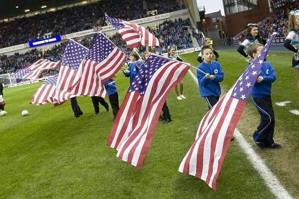 Rangers vs St Johnstone: Thanksgiving Flag Ceremony at Ibrox Stadium - Clydesdale Bank Scottish Premier League (0-0)