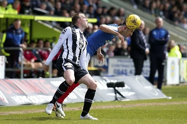 Rangers vs St Mirren: A Championship Rivalry - Intense Face-Off Between Dom Ball and David Clarkson