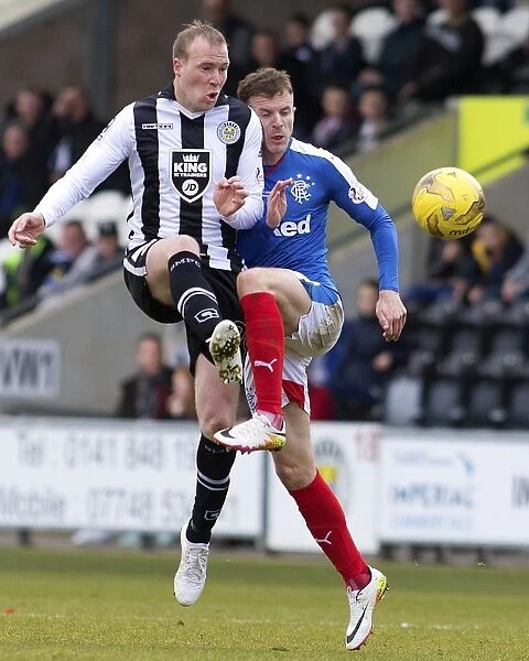 Rangers vs. St Mirren: Clash of Andy Halliday and David Clarkson in the Ladbrokes Championship