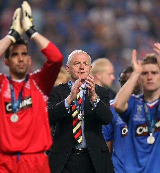 Rangers vs Zenit St Petersburg - UEFA Cup Final at Manchester Stadium: Walter Smith Leads the Way