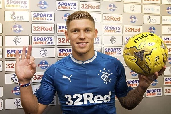 Rangers Waghorn Scores Hat-trick: Betfred Cup Quarterfinal Victory at Ibrox Stadium