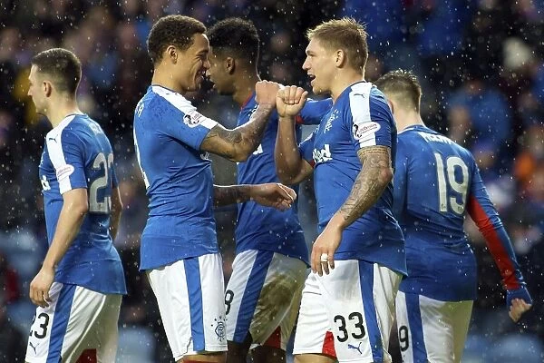 Rangers: Waghorn and Tavernier Celebrate First Goal in William Hill Scottish Cup Win