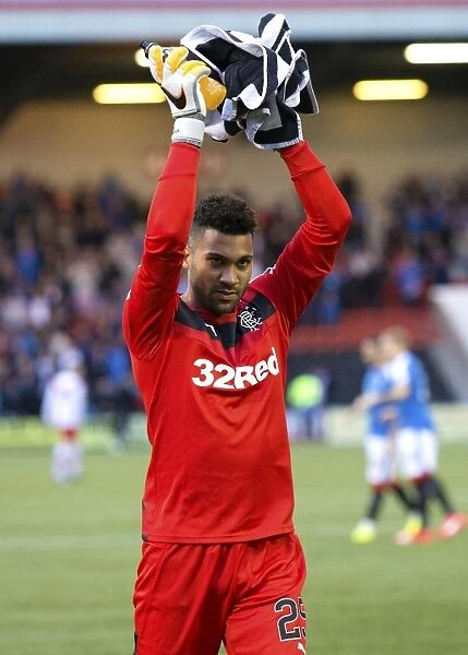 Rangers Wes Foderingham Pays Tribute to Airdrieonians Fans with Pre-Match Applause at Excelsior Stadium