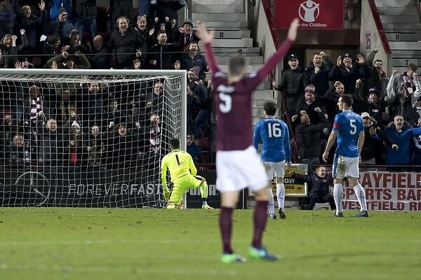 Rangers Wes Foderingham Reels in Disappointment: Hearts Jamie Walker Scores at Tynecastle