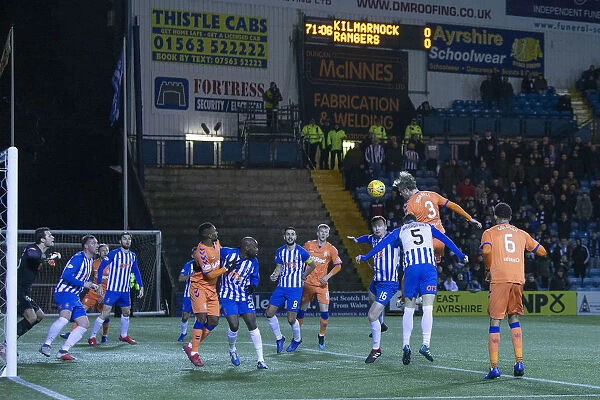Rangers Worrall Heads Wide in Fifth Round Scottish Cup Clash at Rugby Park
