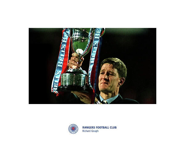 Richard Gough signed and mounted print
