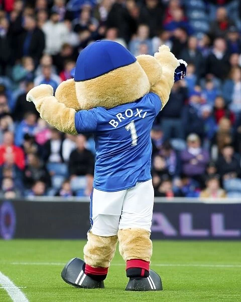 Roaring Broxi Bear at Ibrox: Rangers vs. Stranraer - Betfred Cup