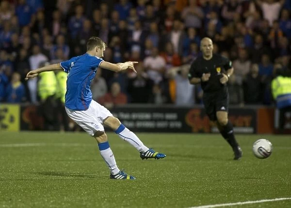 Robbie Crawford's Thrilling Third: Rangers 6-0 Domination of Airdrieonians at Excelsior Stadium