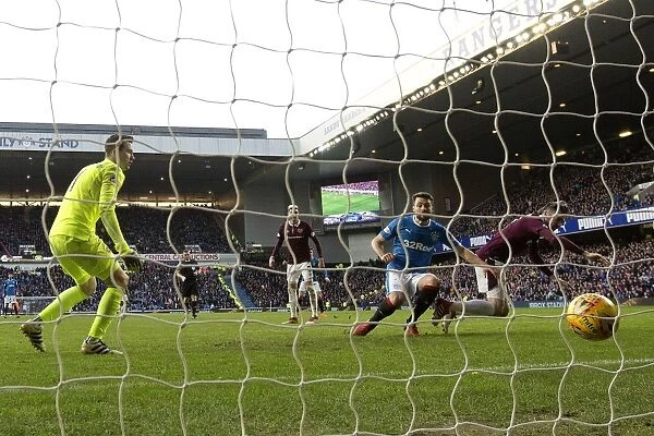 Russell Martin's Stunner: The Scottish Cup-Winning Moment at Ibrox - Rangers Defender Scores the Second Goal vs Hearts (Ladbrokes Premiership, 2003)