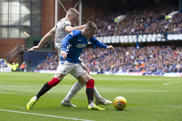 Ryan Kent in Action: Rangers vs Aberdeen, Scottish Premiership, Ibrox Stadium