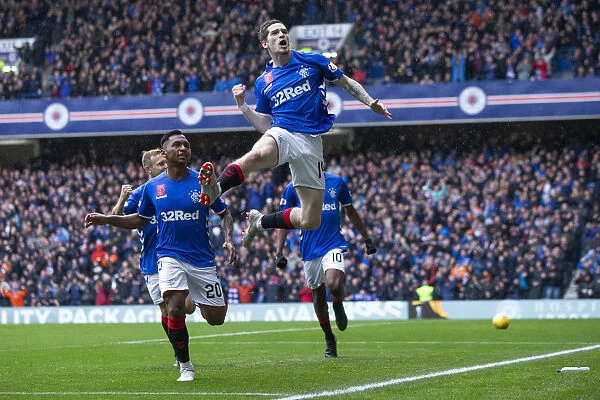 Ryan Kent's Thrilling Goal: Rangers vs Hearts, Ladbrokes Premiership, Ibrox Stadium