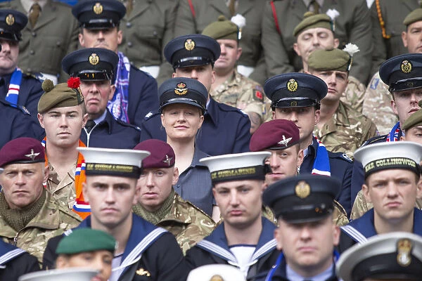 Salute to Heroes: Armed Forces Honored at Ibrox Stadium - Rangers Football Club