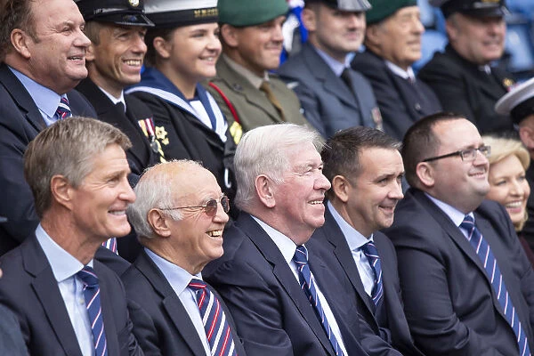Salute to Heroes: Armed Forces Reunite with Rangers Directors and 2003 Scottish Cup Champions at Ibrox Stadium