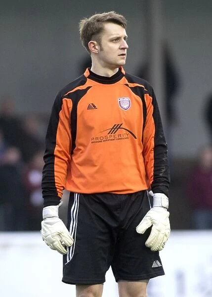 Sandy Wood in Action: Rangers vs Arbroath - Scottish League One Scottish Cup Final at Gayfield Park (2003) - Arbroath Goalkeeper's Dramatic Performance