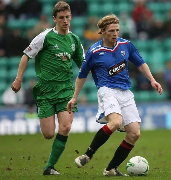 A Scoreless Battle: Chris Burke vs Paul Hanlon - Hibernian vs Rangers in the Scottish Cup