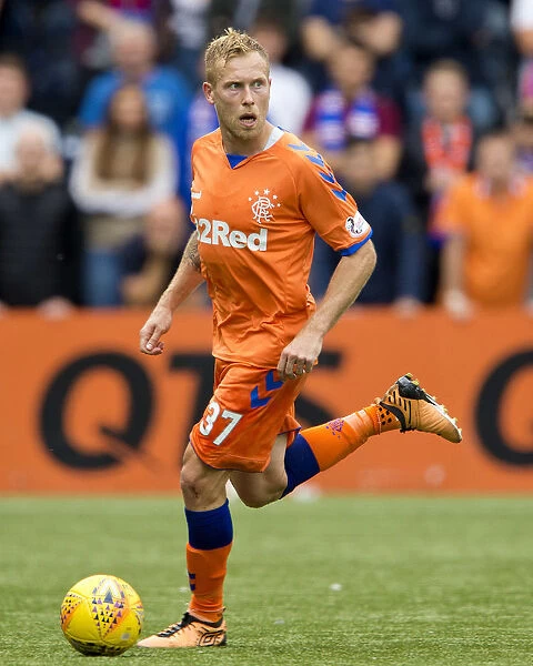 Scott Arfield in Action: Thrilling Betfred Cup Showdown - Rangers vs. Kilmarnock at Rugby Park
