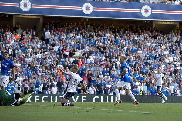 Scott Arfield Scores First Rangers Goal: Pre-Season Thriller at Ibrox Stadium Against Bury