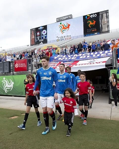 Scottish Champions Rangers Take the Field in The Florida Cup Against Corinthians
