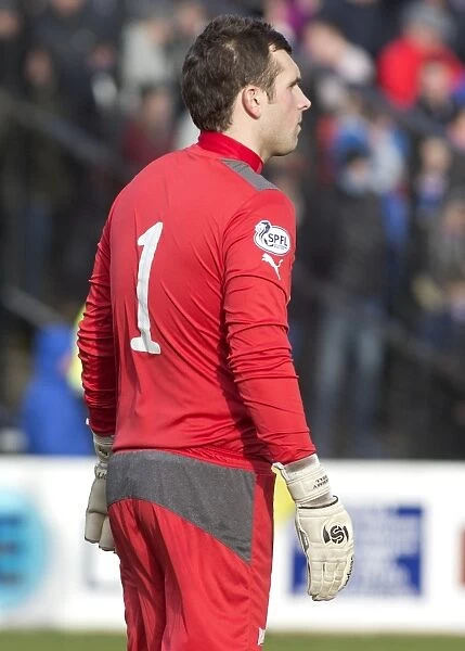 Scottish Cup Victory: Cammy Bell, Rangers Goalkeeper in Action