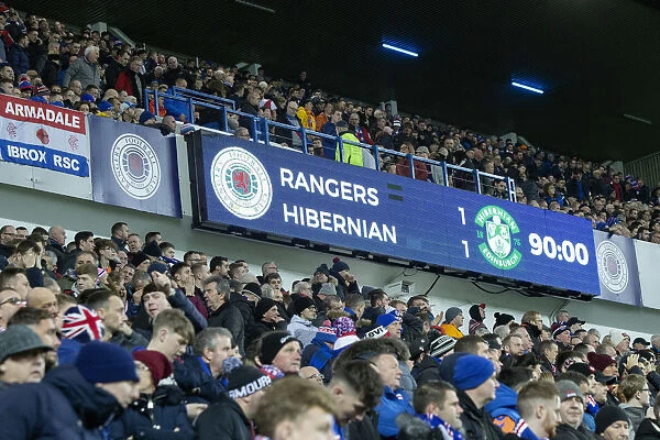 Scottish Premiership: Rangers vs Hibernian at Ibrox Stadium - 2003 Scottish Cup Victory