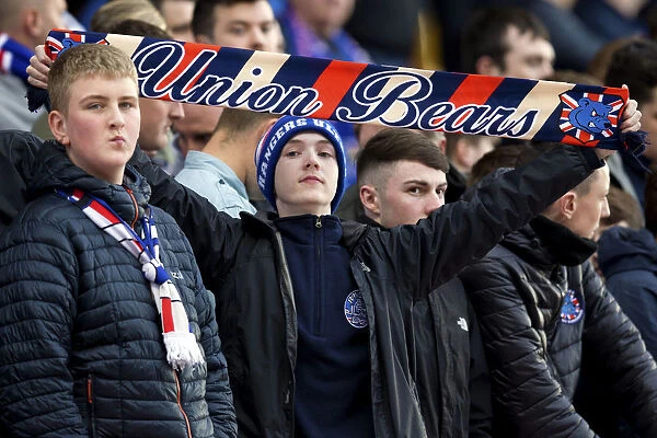 A Sea of Passion: Rangers Fans United at Pittodrie Stadium (Scottish Premiership 2023)