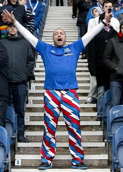 A Sea of Passion: Rangers vs Stirling Albion 0-0 - Ibrox Stadium