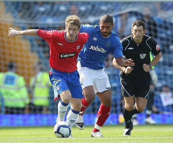 Soccer - Portsmouth v Rangers - Pre-Season Friendly - Fratton Park